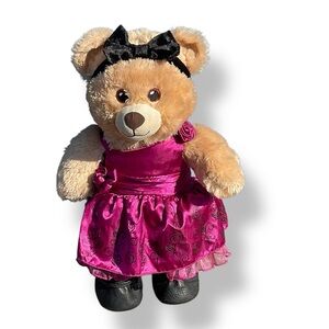 Build‎ A Bear Birthday Song Teddy Plush Stuffed Animal Toy Plays Music Dressed